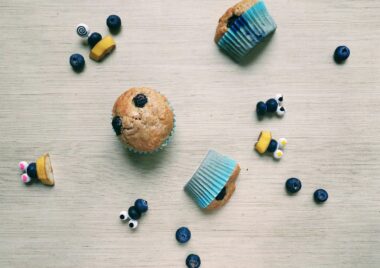 Muffinki z twarogiem bez cukru przepis