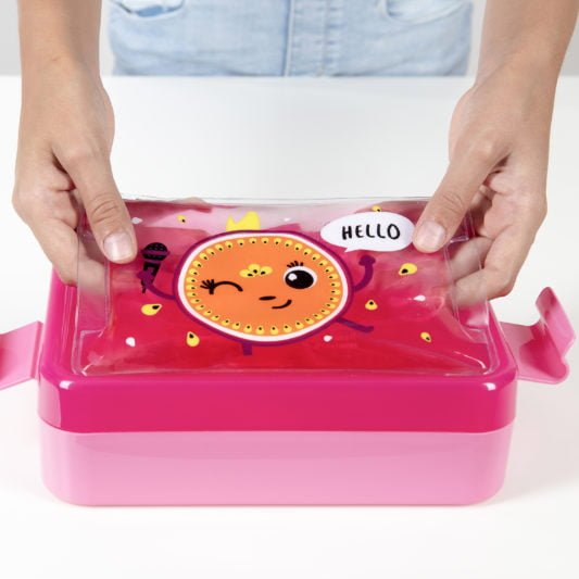 Lunchbox dla dziewczynki rozowy