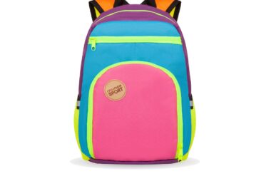 kolorowy plecak mlodziezowy neon munch z termiczna kieszenia
