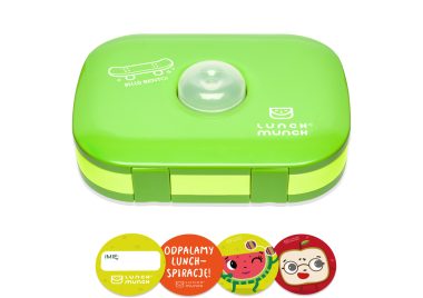 Zielony bento box dla dzieci HELLO WENDY! lunch munch