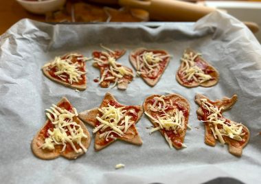 Mini pizze z maki orkiszowej do lunch boxa